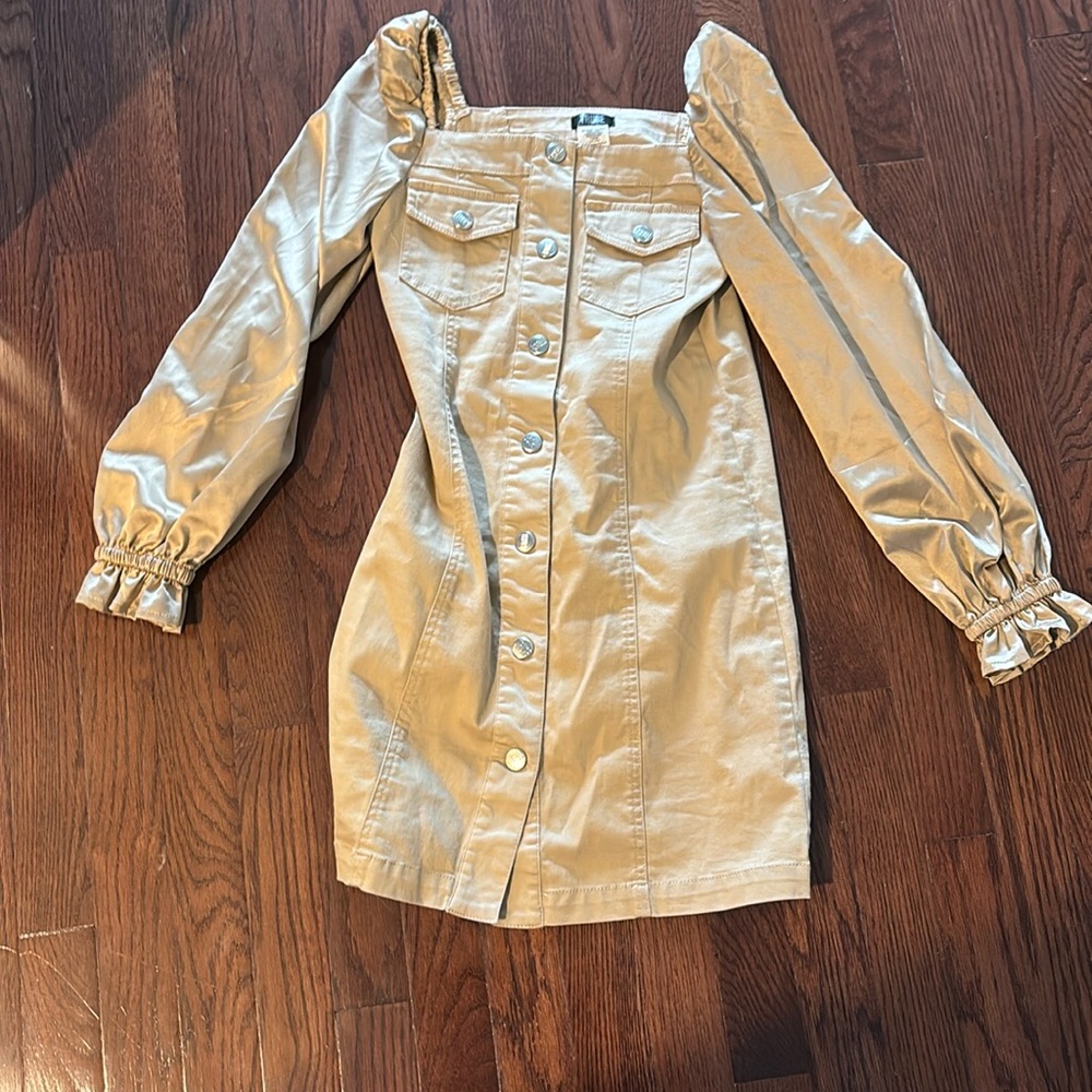 Truce tan dress